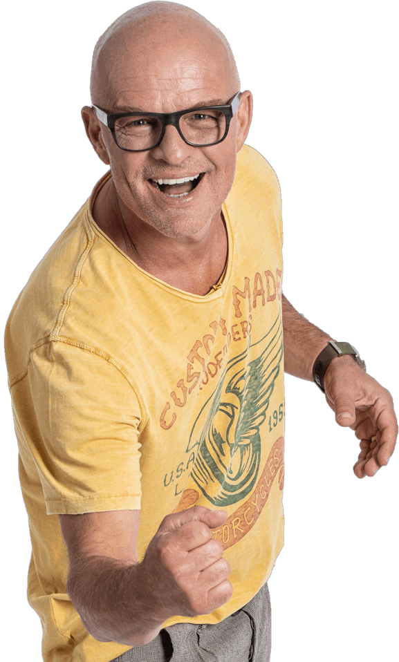 Stephan Lehmann lacht in die Kamera